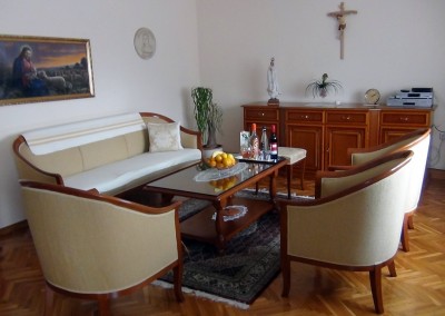 Im Haus der Dienerinnen Christi in Zagreb in Kroatien