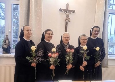 Die neue Generalleitung der Dienerinnen Christi